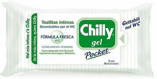 Chilly Toallitas Íntimas Formula Fresca Ph5 12 Unidades