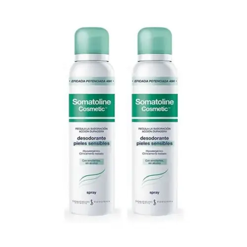 Somatoline Cosmetic Pack Hyper Perspiration Deodorants Spray 2x75ml