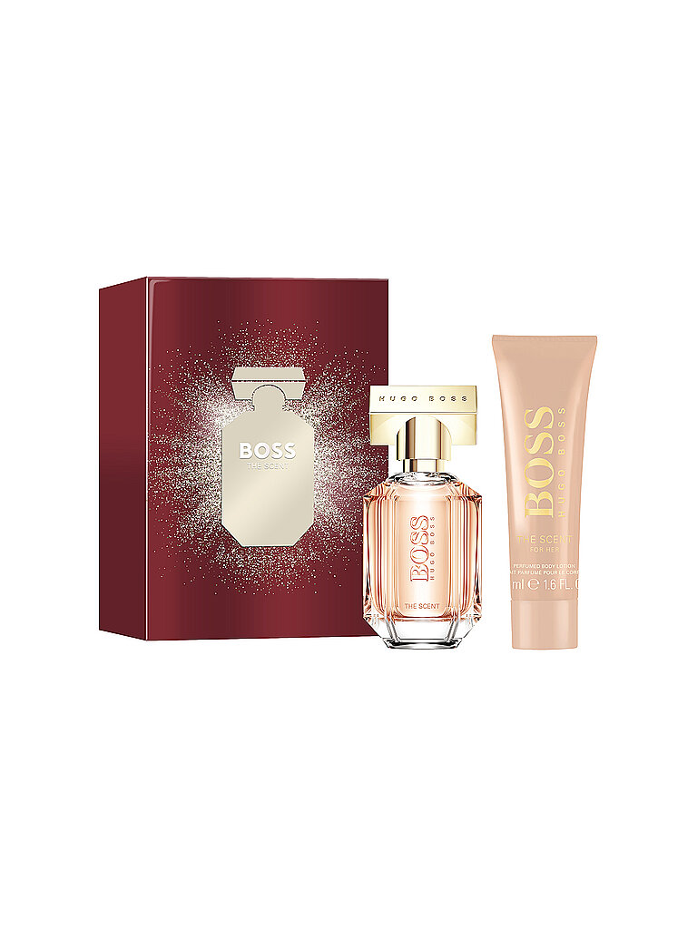 Hugo Boss The Scent Geschenkset 30ml EDP Spray + 50ml Body Lotion