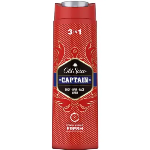 Old Spice Captain Shower Gel 3in1 400