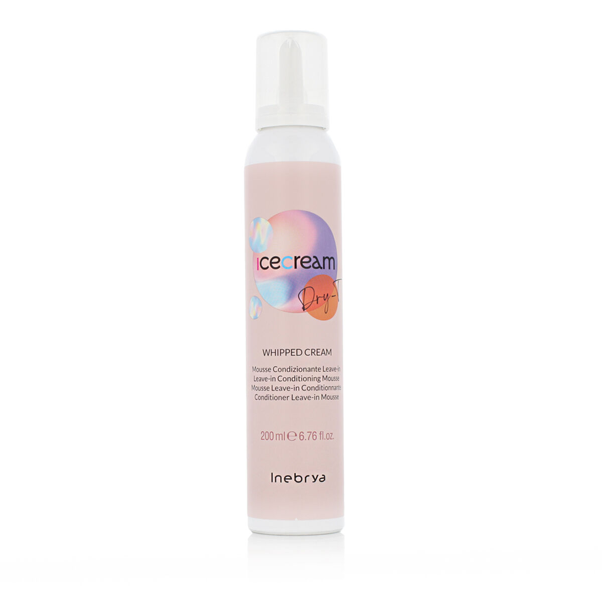 Niet-zuiverende Conditioner Inebrya Ice Cream Dry-T 200 ml