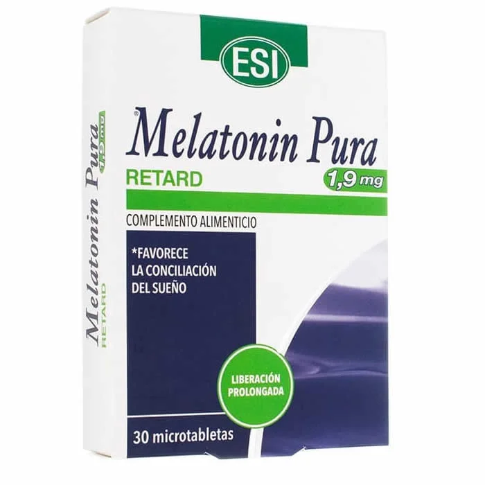 ESI Pure Melatonin Retard 1.9 mg 30 Capsules