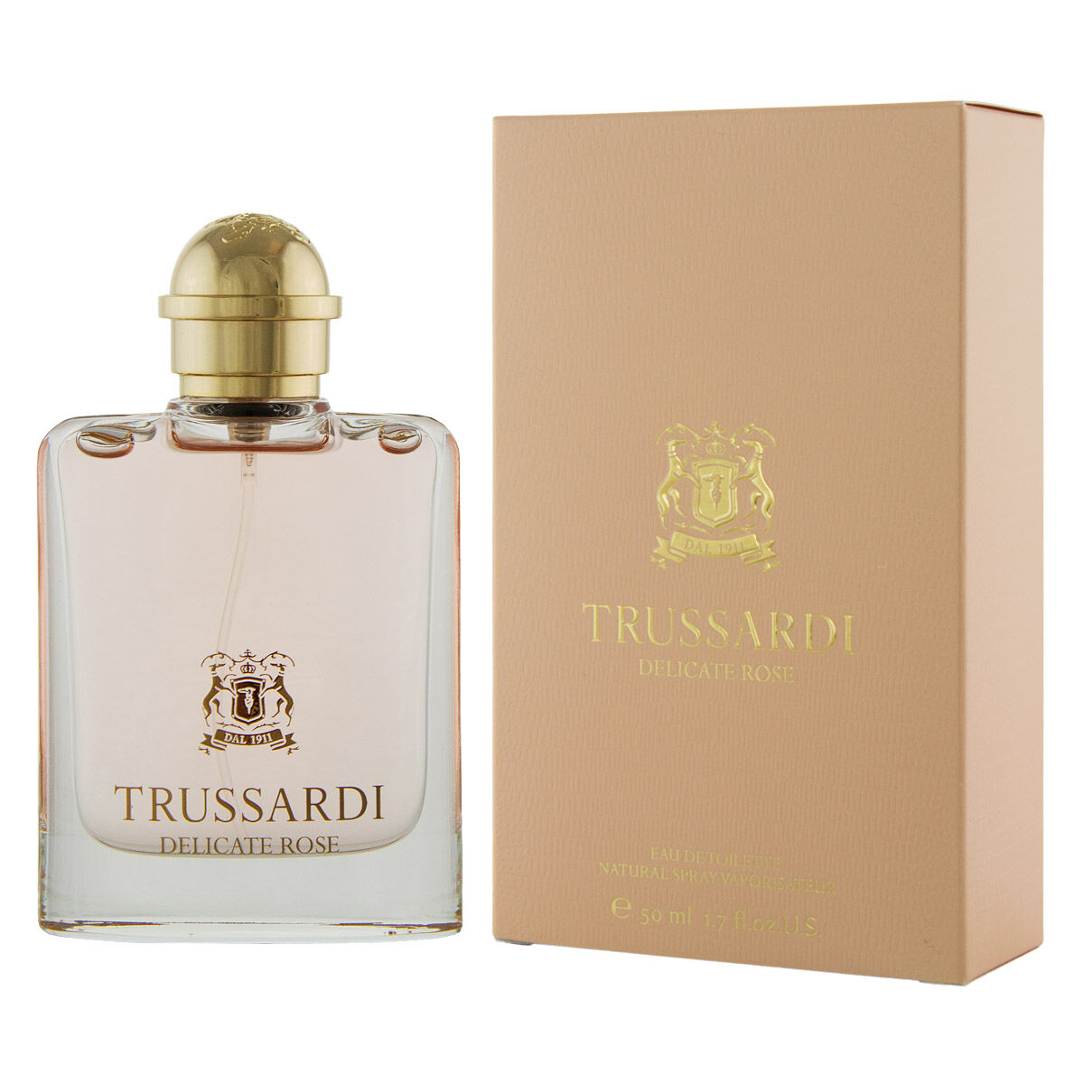 Damesparfum Trussardi Delicate Rose EDT 50 ml