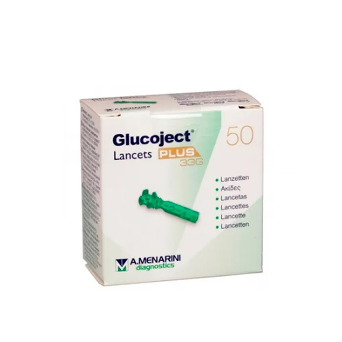 Menarini Glucoject 50 Lancets Plus 33g
