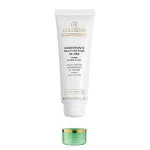 Collistar Special Perfect Body Multi Active Deodorant 24 Hours Cream With Rice Milk Alcohol Free 75ml