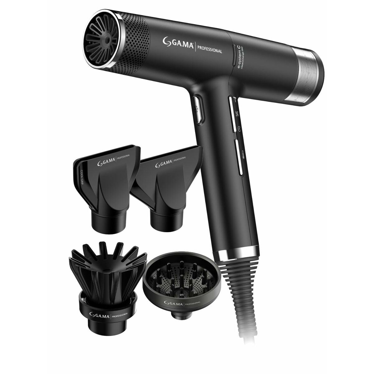 Föhn Gama Professional PH6080BK Zwart 1600 W