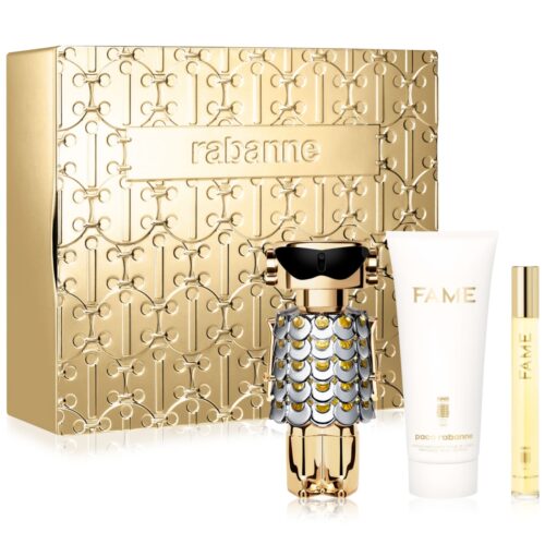 Paco Rabanne Fame Geschenkset 80ml EDP + 100ml Body Lotion + 10ml EDP