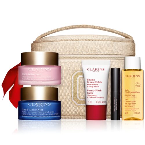 Clarins Multi Active Multi Tasking Holiday Collection - 4 Stuks