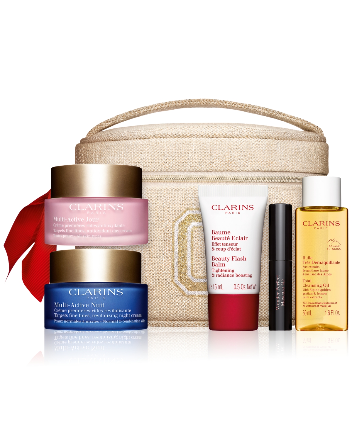 Clarins Multi Active Multi Tasking Holiday Collection - 4 Stuks