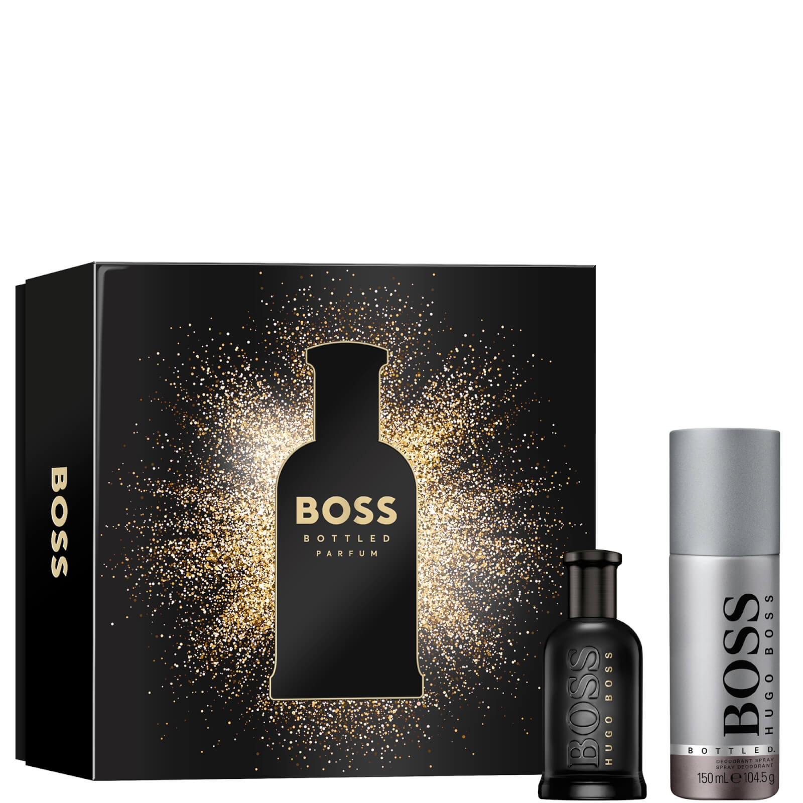 Hugo Boss Boss Bottled Parfum Geschenkset 50ml EDP + 150ml Deodorant Spray