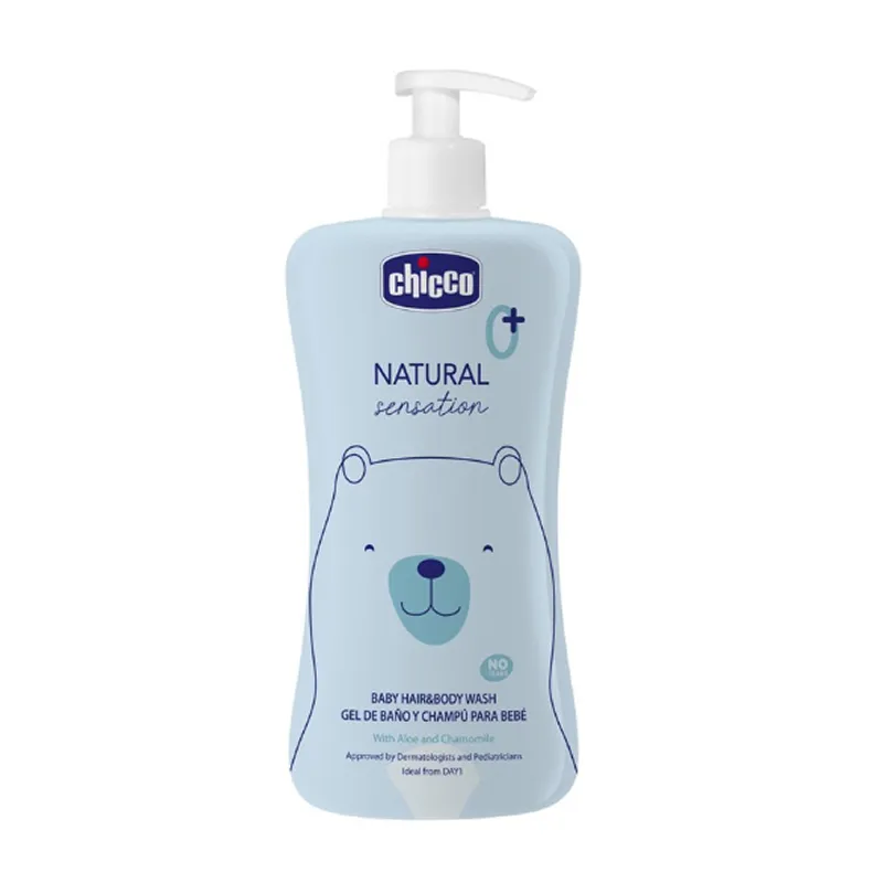 Chicco Natural Sensation Gel & Shampoo 500ml