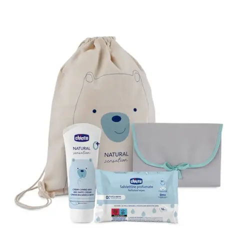 Chicco Natural Sensation Diaper Changing Set 4 Pieces