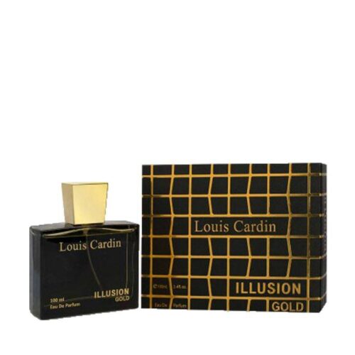 Louis Cardin Illusion Gold Eau de Parfum 100ml Spray