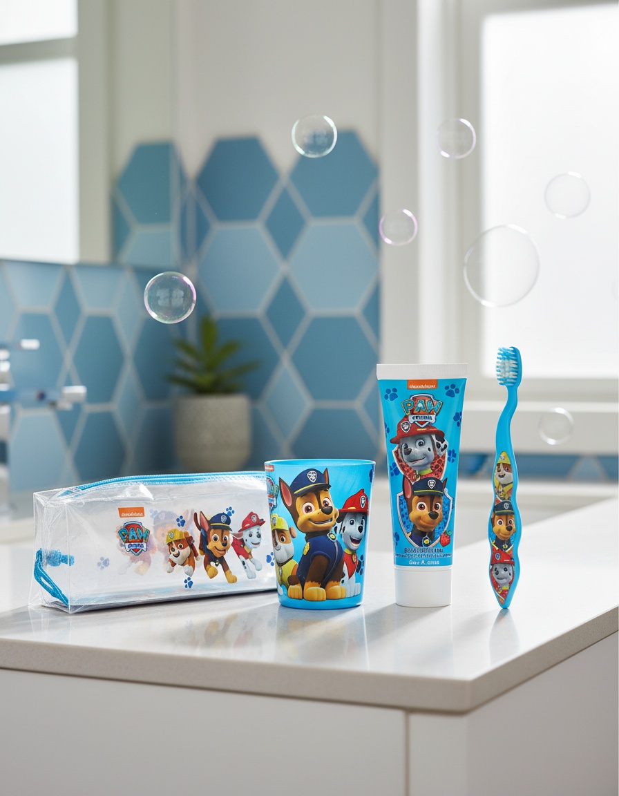Cartoon PAW PATROL DENTAL CASE 4 pcs - Afbeelding 2