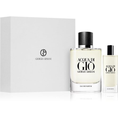 Giorgio Armani Acqua di Giò Eau de Parfum Geschenkset 75ml EDP + 15ml EDP
