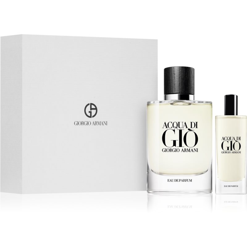 Giorgio Armani Acqua di Giò Eau de Parfum Geschenkset 75ml EDP + 15ml EDP