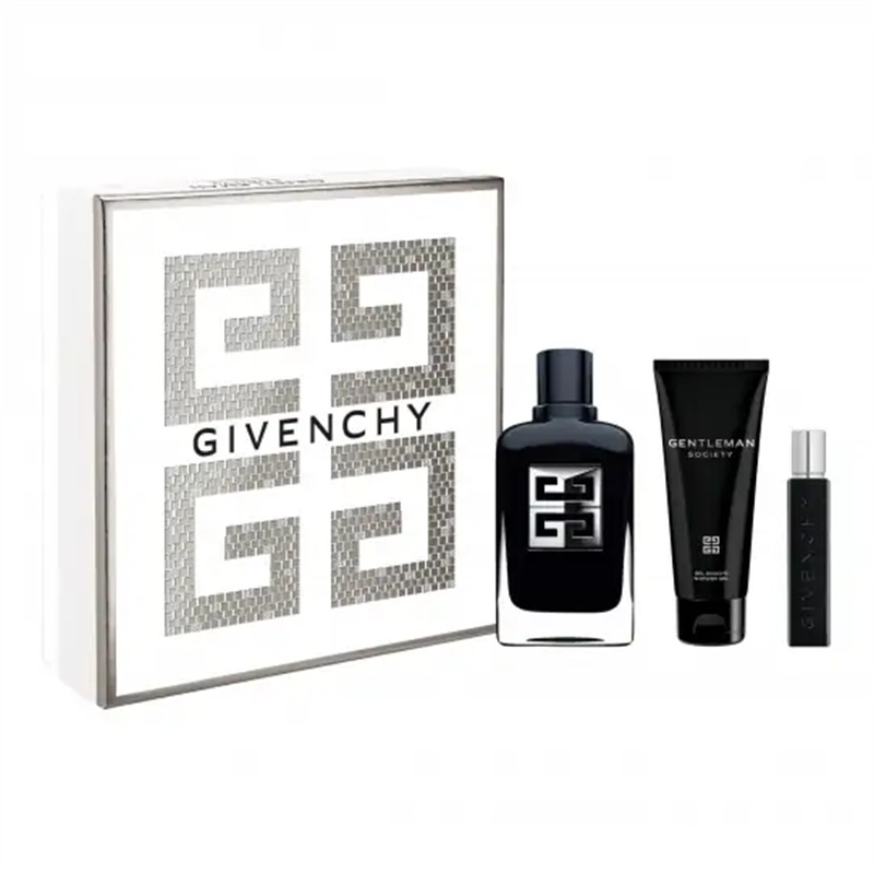 Givenchy Gentleman Society Geschenkset 100ml EDP + 12.5ml EDP + 75ml Douchegel