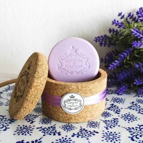 Essências de Portugal Cork Jewel-Keeper Lavender Soap 2x50g
