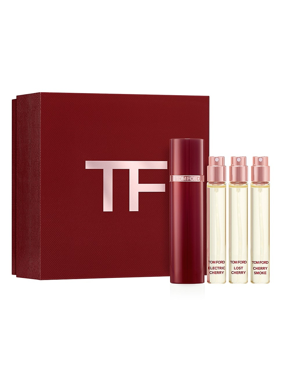 Tom Ford Private Blend Cherry Collection Gift Set 10ml Electric Cherry EDP + 10ml Lost Cherry EDP + 10ml Cherry Smoke EDP