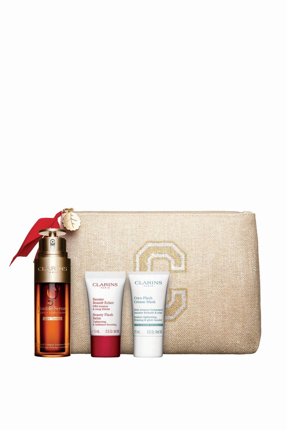 Clarins Double Serum Light Collection Geschenkset 4 Stuks