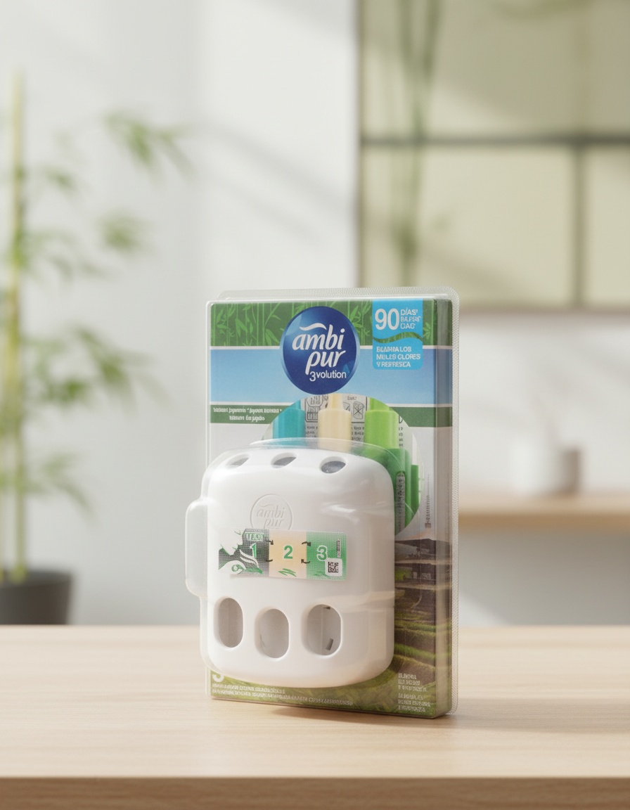 Ambi Pur 3VOLUTION appliance air freshener + refill #tatami 21 ml - Afbeelding 2