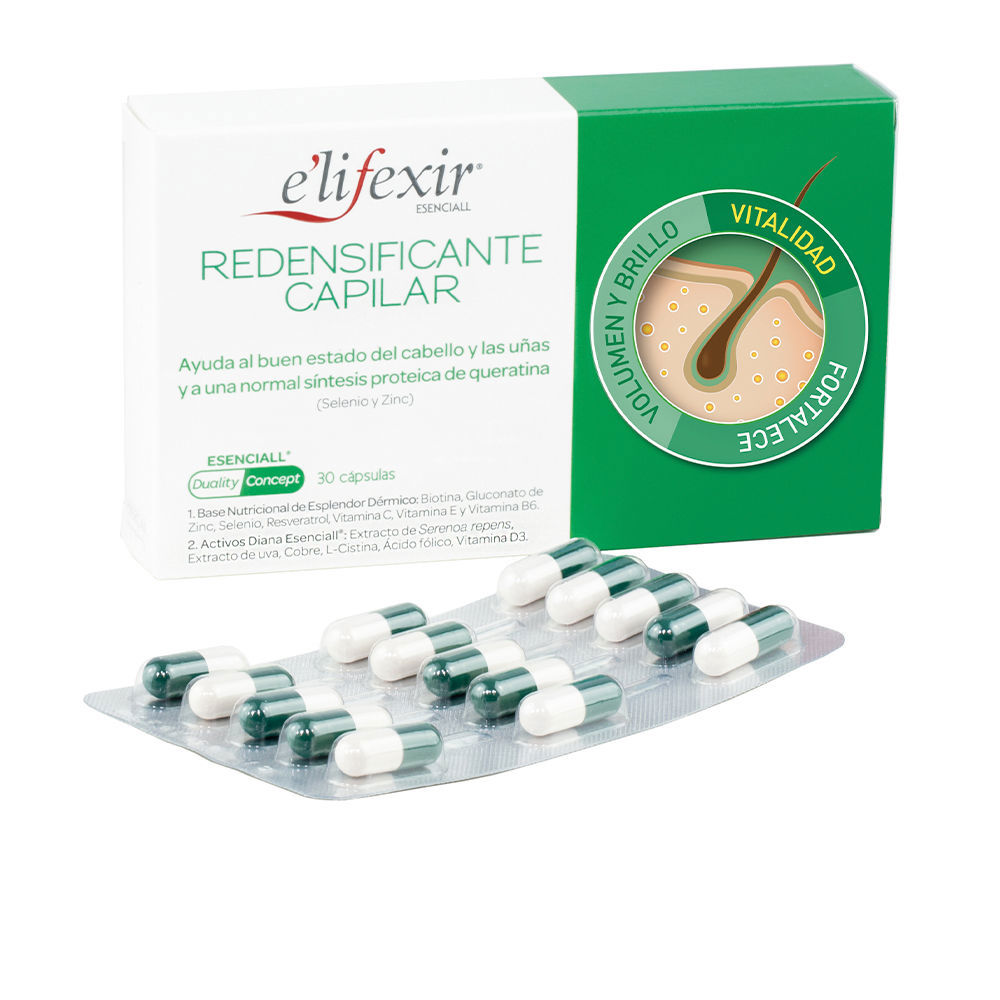 E'lifexir ESENCIALL redensificante capilar cápsulas 30 u