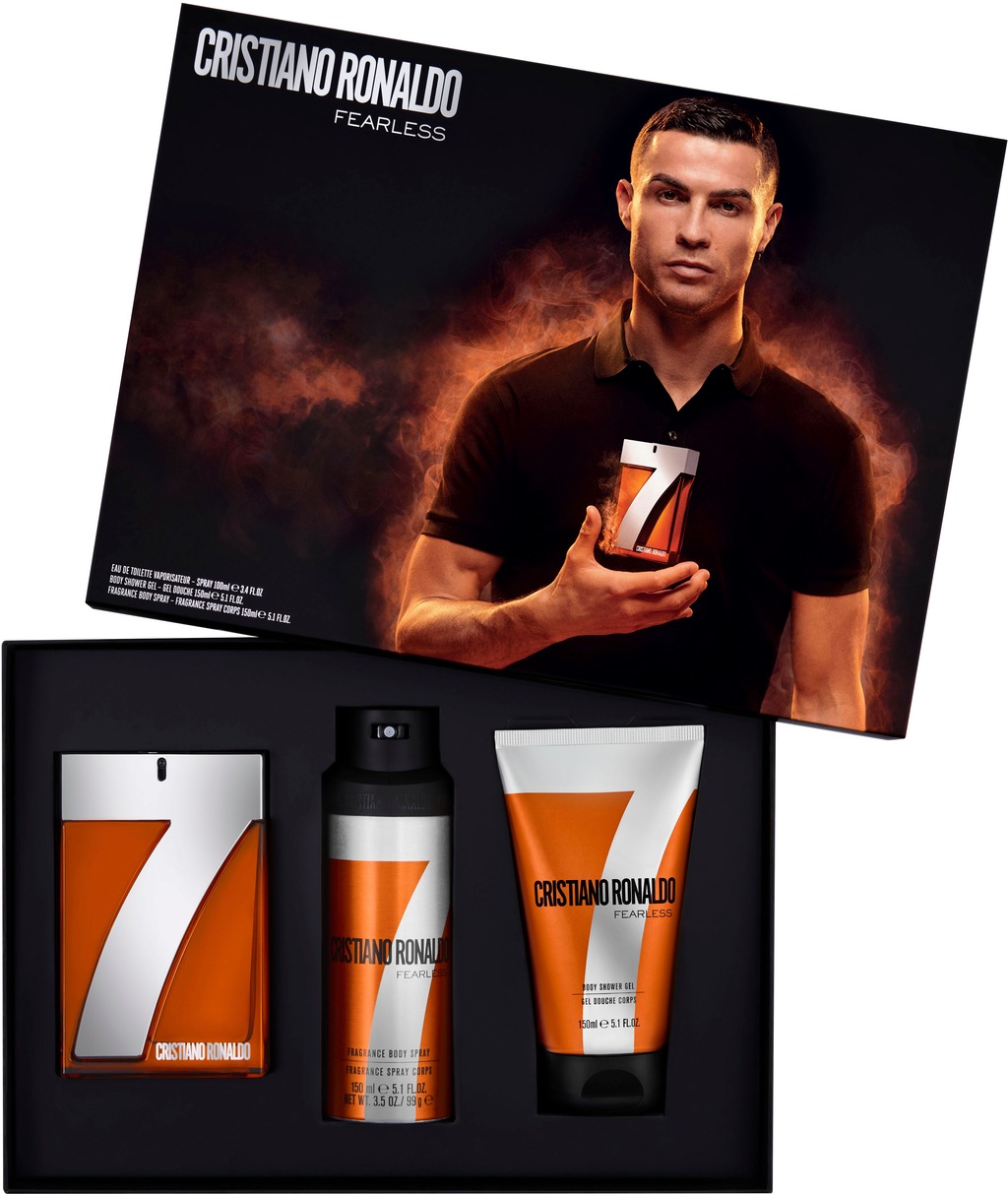 Cristiano Ronaldo CR7 Fearless Geschenkset 30ml EDT + 150ml Douchegel