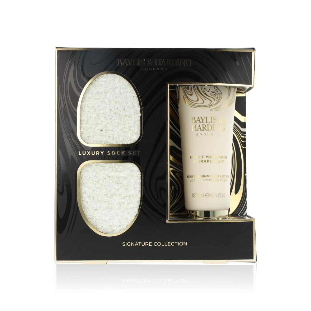Baylis & Harding Sweet Mandarin & Grapefruit Foot Lotion & Sock Set