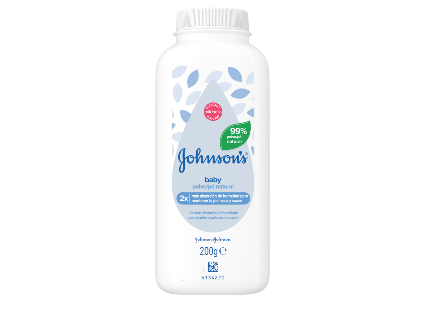 Johnson's Baby BABY NATURAL talcum powder 200 gr