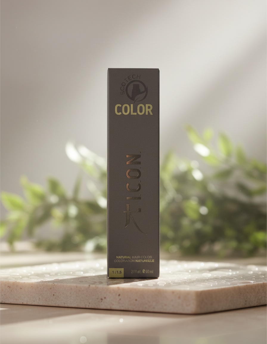 I.c.o.n. ECOTECH COLOR natural color #1.0 black - Afbeelding 2