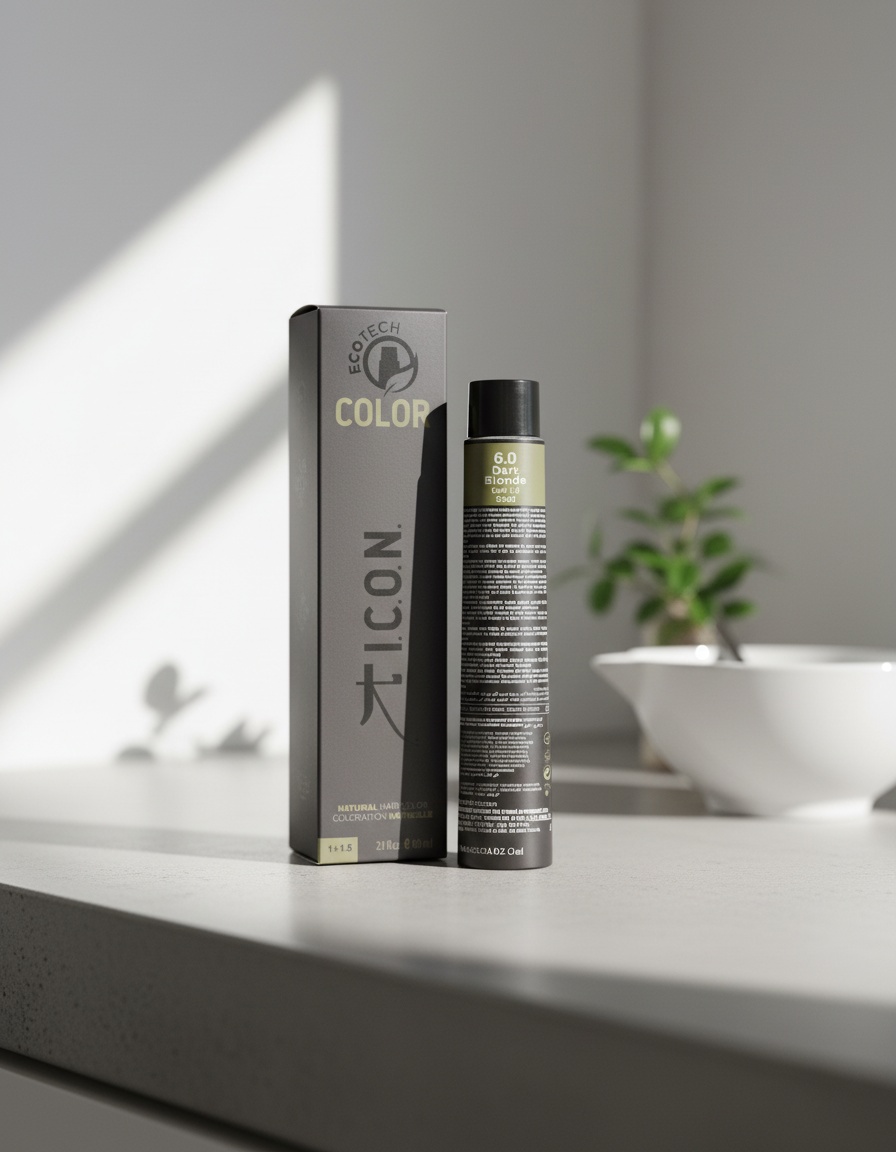 I.c.o.n. ECOTECH COLOR natural color #6.0 dark blonde - Afbeelding 2
