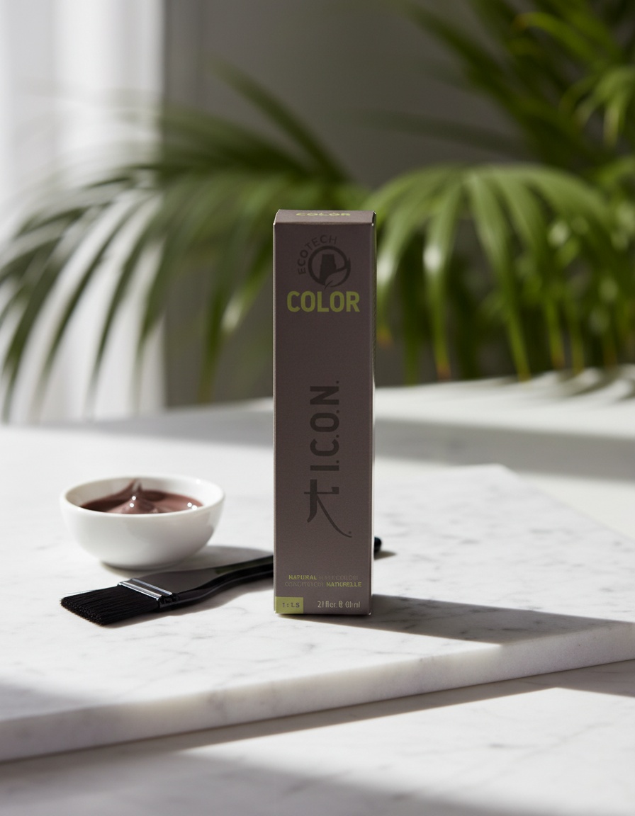 I.c.o.n. ECOTECH COLOR natural color #7.1 medium ash blonde - Afbeelding 2