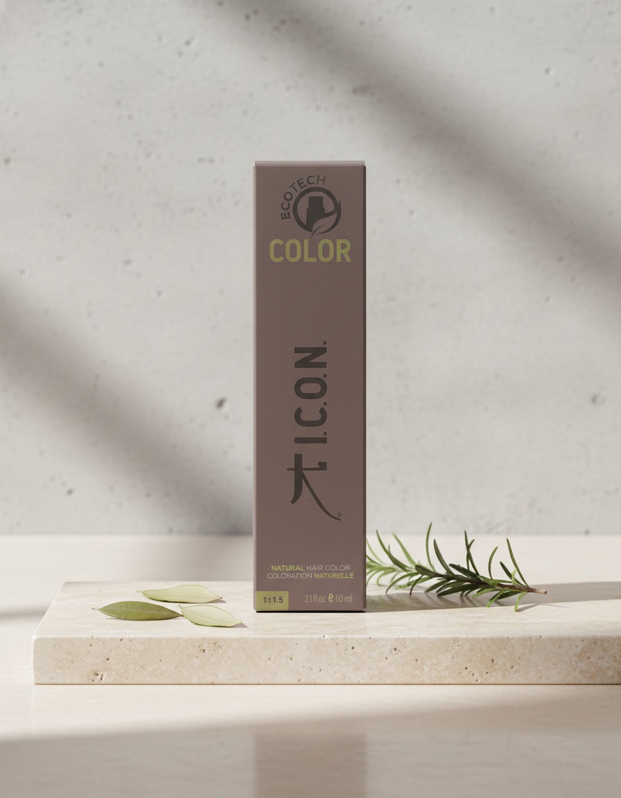 I.c.o.n. ECOTECH COLOR natural color #6.24 hazelnut - Afbeelding 2