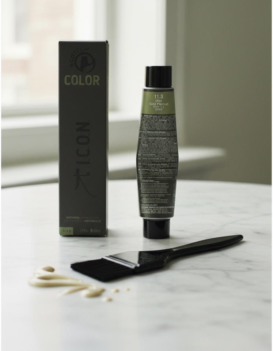 I.c.o.n. ECOTECH COLOR natural color #11.3 ultra gold platinum - Afbeelding 2