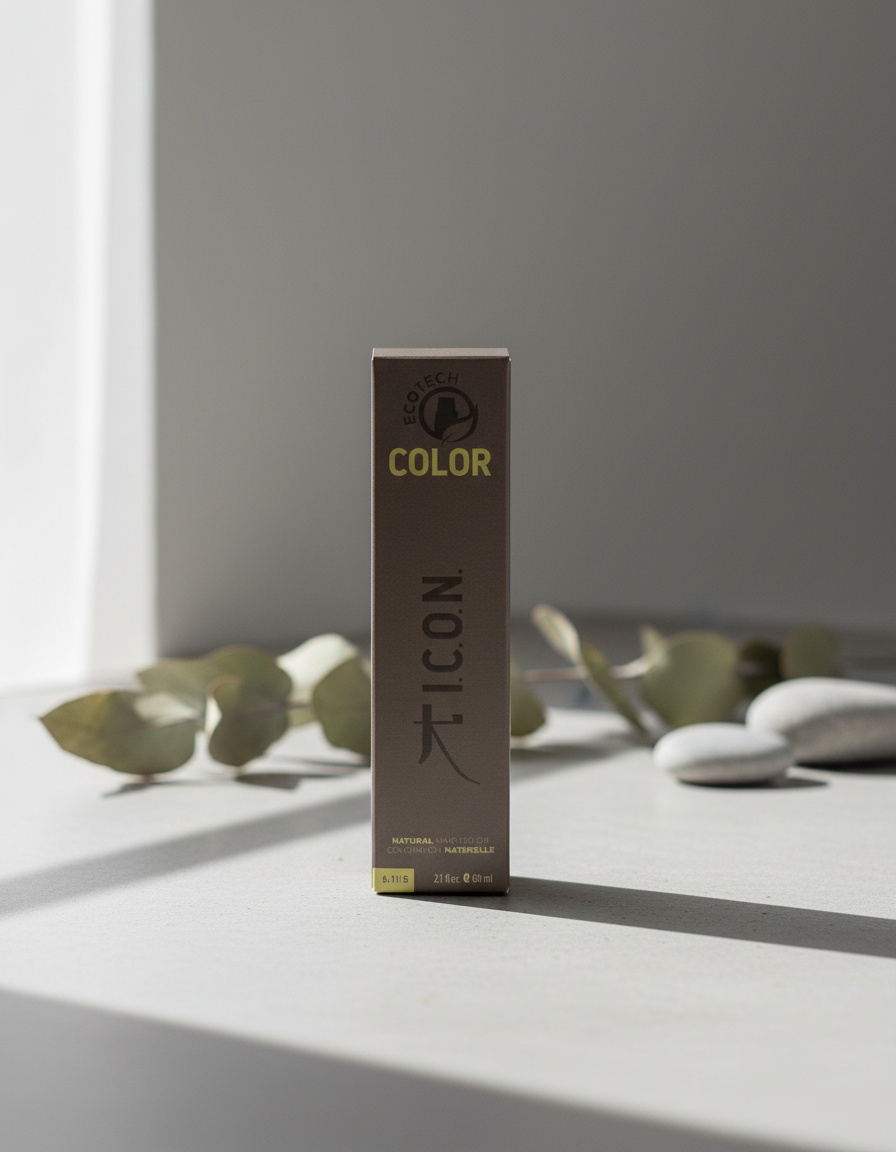 I.c.o.n. ECOTECH COLOR natural color #5.6 light red brown - Afbeelding 2