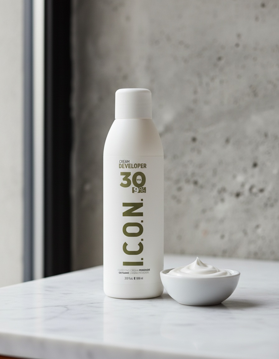 I.c.o.n. ECOTECH COLOR cream developer 30 vol. 1000 ml - Afbeelding 2