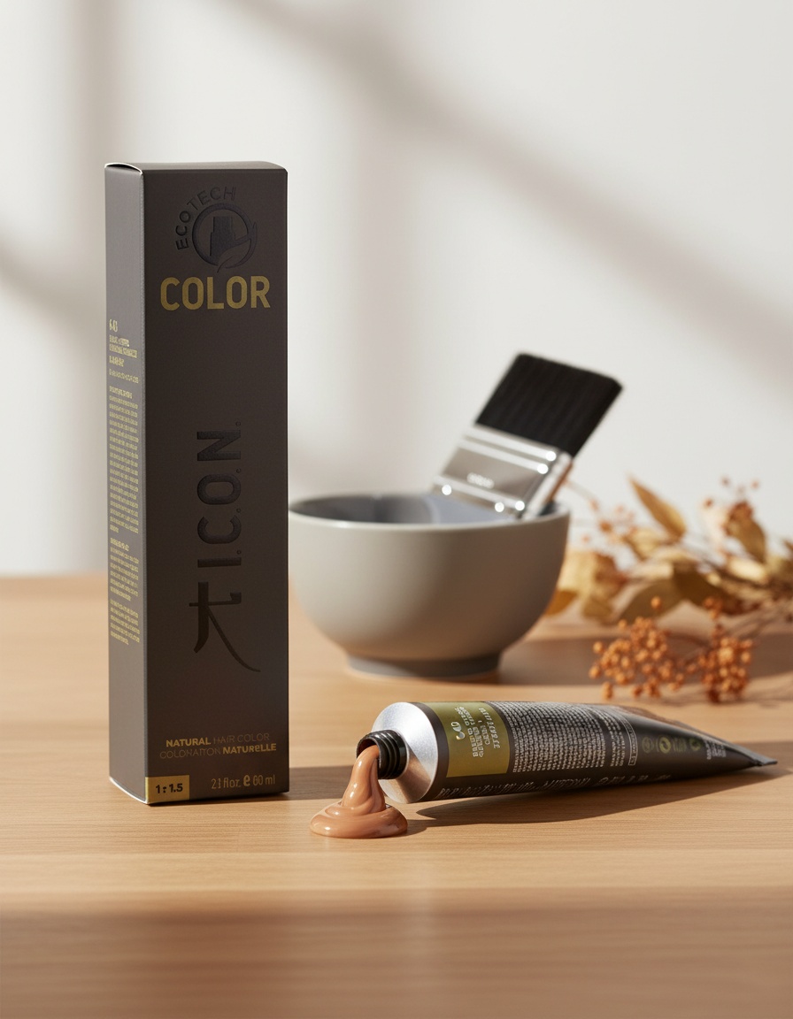 I.c.o.n. ECOTECH COLOR #6.43 dark copper golden blonde - Afbeelding 2