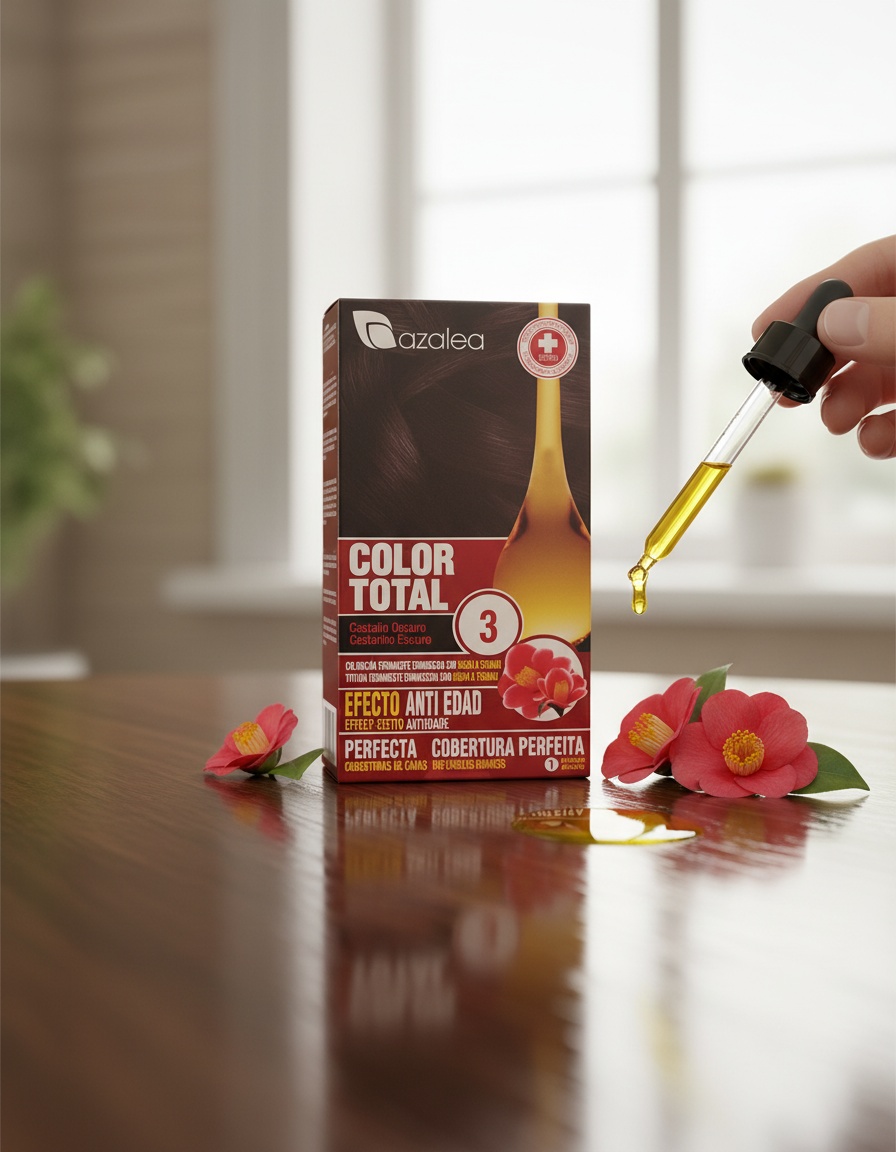 Azalea COLOR TOTAL #3-castaño oscuro 1 u - Afbeelding 2