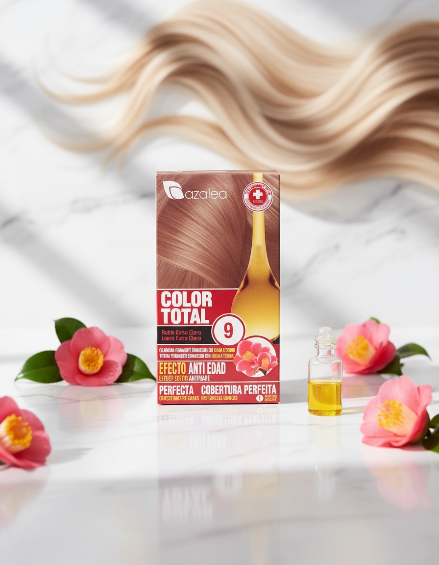 Azalea COLOR TOTAL #9-rubio extra claro 1 u - Afbeelding 2