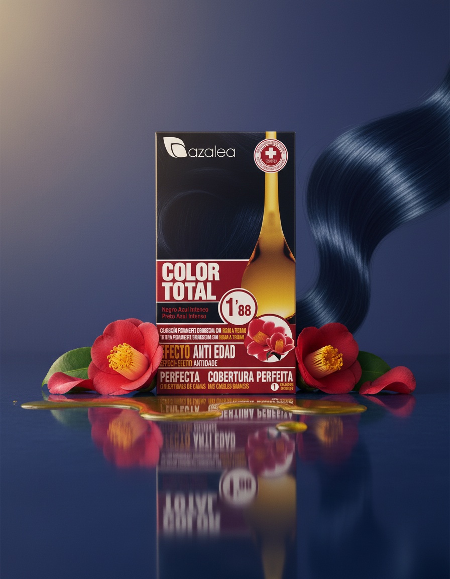 Azalea TOTAL COLOR #1.88-black deep blue 1 pc - Afbeelding 2