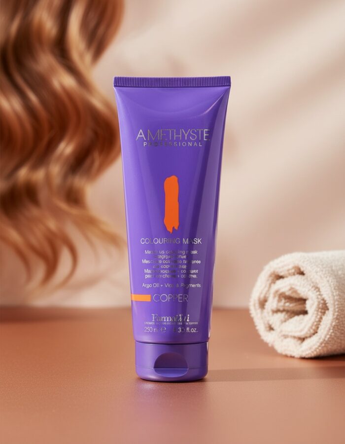 Farmavita AMETHYSTE colouring mask-copper 250 ml - Afbeelding 2