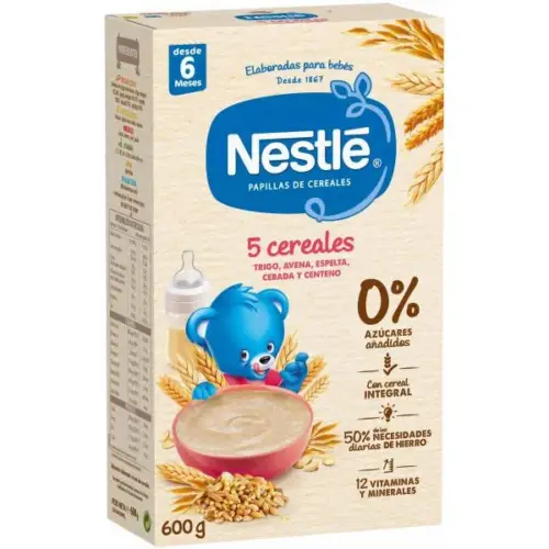 Nestle Nestlé Porridge Of 5 Cereals 600g