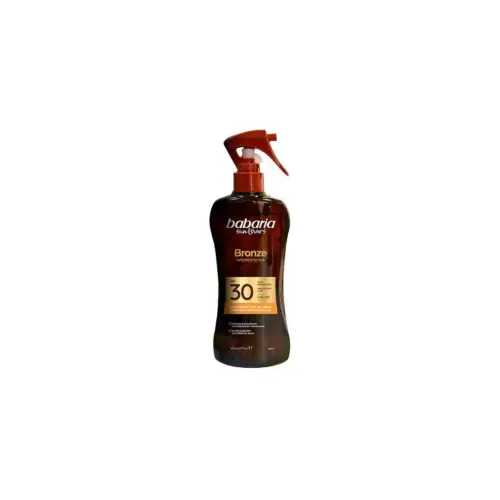 Babaria Sol Bronze Aceite Protector Solar Coco Spray Spf30 200ml