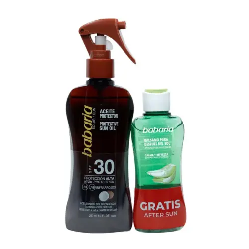 Babaria Sol Aceite Protector Solar Coco Spray F30 200ml After Sun 100ml