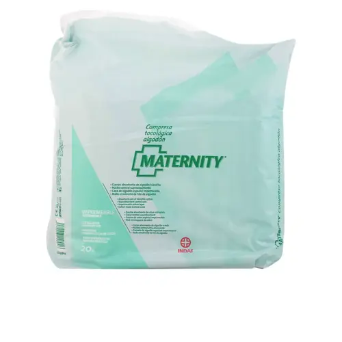 Indasec Compresa Tocologica Cotton Maternity 20 Units