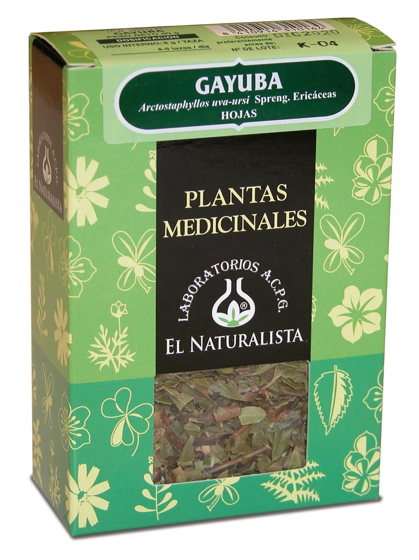 El Natural Gayuba 80g Trociscos