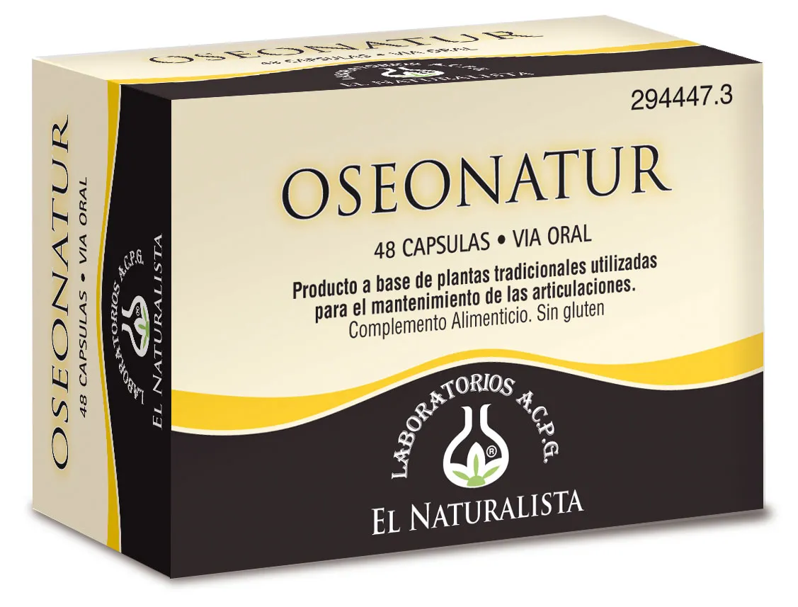 El Natural Oseonatur 48 Caps 300 Mg
