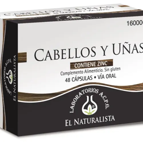 Cabello y Uñas El Naturalista 48 Caps