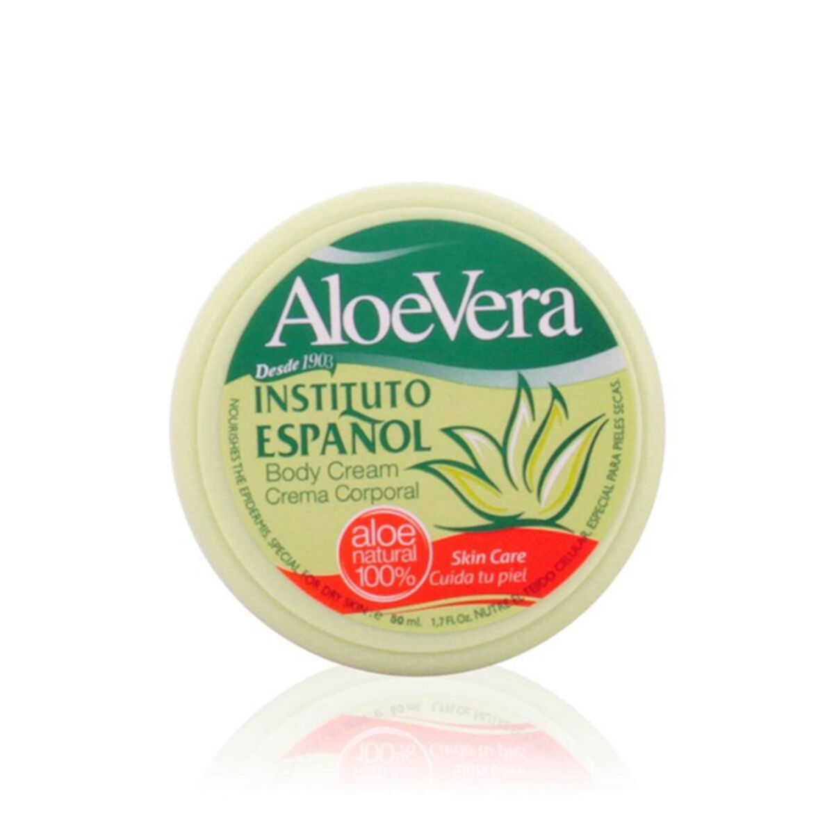 Vochtinbrengende Body Crème Aloe vera Instituto Español