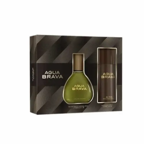 Puig Agua Brava Eau De Toilette Spray 100ml Set 2 Pieces